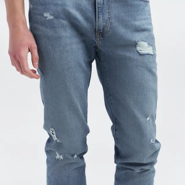 【LEVIS】511男款低腰合身直筒丹寧牛仔褲 / 彈性 /破壞加工 熱賣單品 04511-5944