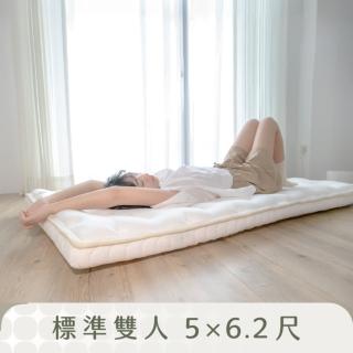 【LOVEFU大島樂眠】無光薄墊-標準雙人5尺(薄床墊/雙人床墊/輕巧好搬運/10cm薄墊 40cm享受)