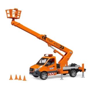 【BRUDER】賓士 Sprinter懸臂卡車(模擬大型車)