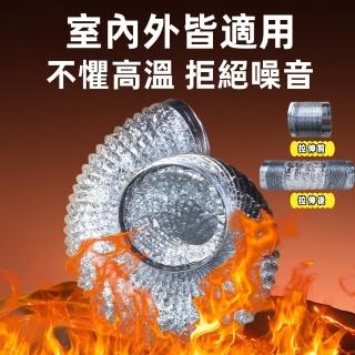 【一本店鋪】12吋5米 專用鋁箔排風管(耐熱鋁箔管 鋁箔管 排煙管 排風管 伸縮鋁箔管 尼龍管)