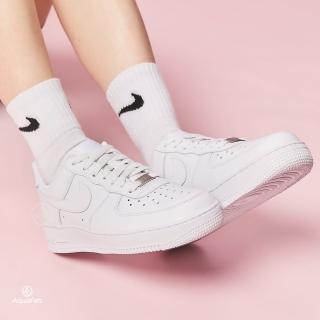 【NIKE 耐吉】Air Force 107 女鞋 白色 經典 簡約 皮革 休閒鞋 DD8959-100