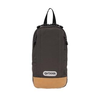 【OUTDOOR】率真年代經典單揹包-灰色 OD153333GY(經典美式休閒揹包品牌)