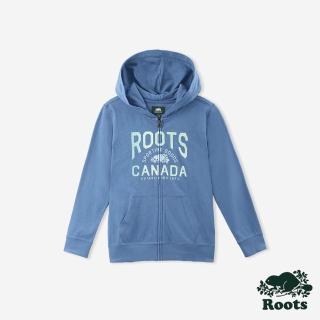 【Roots】Roots 大童-NATURE IS MAGIC 連帽外套(荷蘭藍)