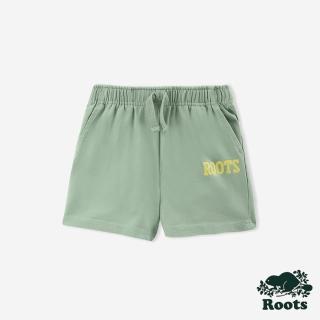 【Roots】Roots 小童-NATURE IS MAGIC WILDLIFE 短褲(羅勒綠)