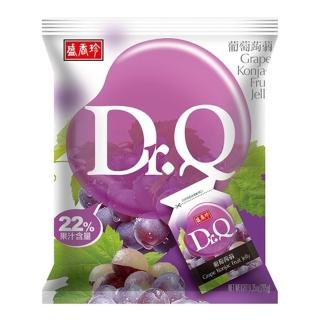 【盛香珍】Dr.Q 蒟蒻果凍 265g X10包組(荔枝/葡萄)