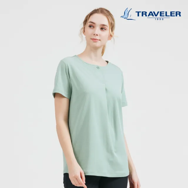 【TRAVELER 旅行者】女款消臭吸排上衣｜251TR834(消臭/吸排)