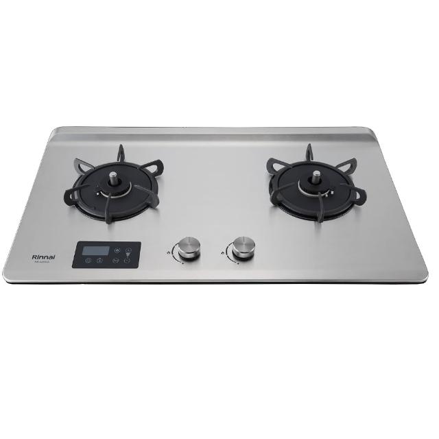 【林內】檯面式緻溫二口爐瓦斯爐NG1/LPG(RB-A2660S基本安裝)