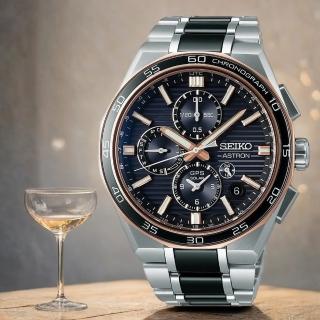 【SEIKO 精工】Astron 限量 GPS衛星定位 鈦金屬太陽能計時手錶(SSH180J1/5X83-0AR0D)