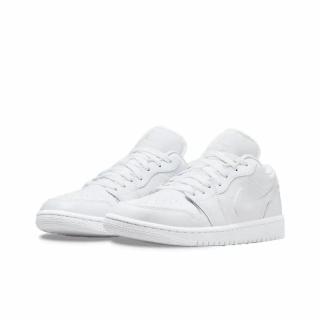 【NIKE 耐吉】W Nike Air Jordan 1 Low 全白 低筒 舒適 AJ1 休閒鞋 女鞋 DV0990-111