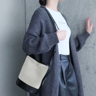 【LEESA】雙11 真皮包包\單肩包\女生包包\斜肩包\大容量包包\斜背包\休閒包\植鞣皮\高級感\百搭