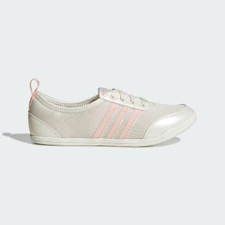 【adidas 愛迪達】休閒鞋 女鞋 運動鞋 芭蕾 DIONA BALLET 米 JR7317