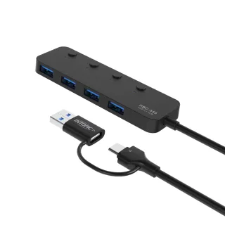 【INTOPIC】USB3.1 Type-C 高速集線器HBC-555(支援MAC和iPad Pro)