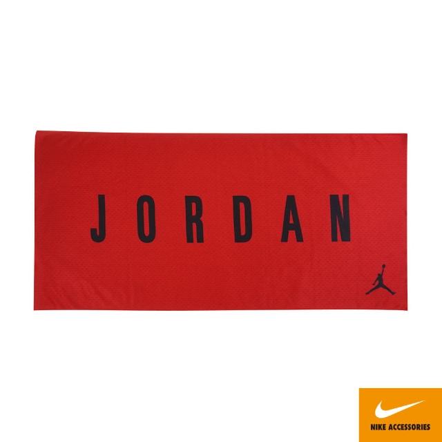 【NIKE 耐吉】毛巾 JORDAN COOLING TOWEL MEDIUM 75x35cm J1007685609NS紅(運動毛巾 涼感毛巾 輕柔 彈力)