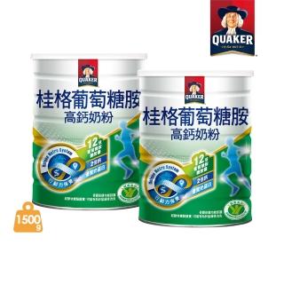 【QUAKER桂格】葡萄糖胺奶粉1500gX2罐