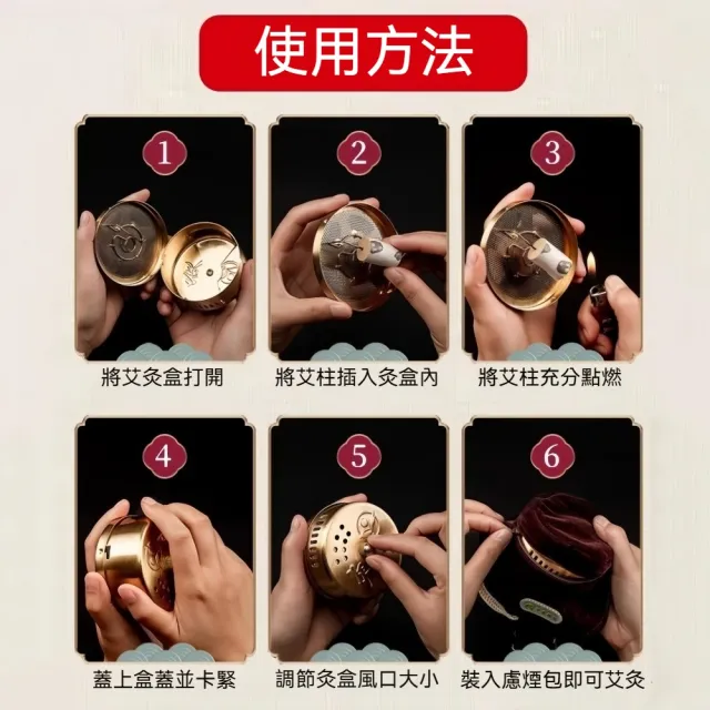 【YAOCHEN 瑤辰】2組 金裝陳年純艾柱1.8*2.7cm*54顆(艾灸柱 艾柱 無煙艾柱 無煙艾灸)