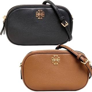 【TORY BURCH】BRITTEN鏤空LOGO拉鍊式相機包/斜揹包(多款任選)