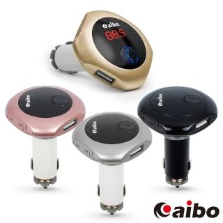 【aibo】Q7 車用藍牙音樂FM播放發射器(免持通話/MP3播放)
