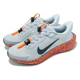 【NIKE 耐吉】慢跑鞋 Pegasus EasyOn Electric 男鞋 灰 橘 氣墊 抽繩(HF5457-900)