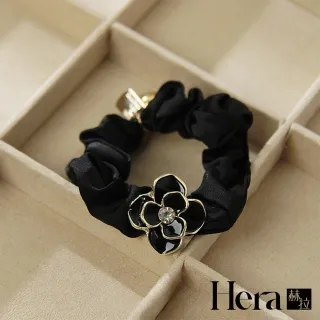 【HERA 赫拉】ll現貨ll韓版小香風山茶花珍珠大腸圈(現貨瘋搶中)