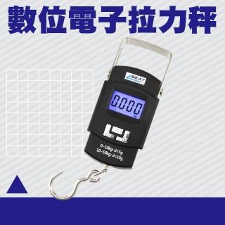 【智殿】50公斤行李秤重 釣魚秤 手提秤 行李吊秤 電子拉力秤 買菜秤 行李秤(揹包秤 秤重計 165-RH50+)