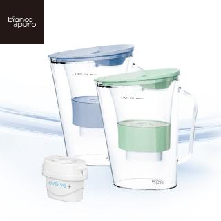 【Bianco di puro 彼安特】Aqualita 五重精濾濾水壺 2.5L(含1芯/適用Brita)