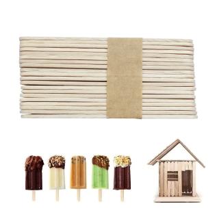 【WARM DAY LIFE】2入組 冰棒棍 一組20支(工藝木棒 木棒 攪拌棒 滴膠材料 雪糕棍 DIY 木材)