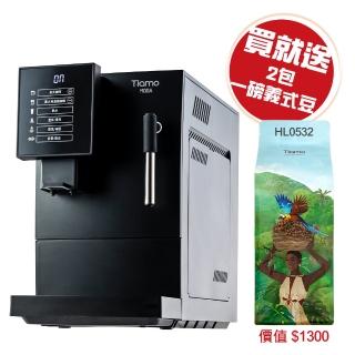 【Tiamo】MODA｜時尚玩咖義式全自動咖啡機｜一鍵搞定咖啡大小事(HG6466BK)