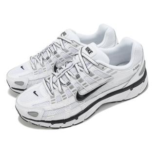 【NIKE 耐吉】休閒鞋 P-6000 男鞋 女鞋 白 黑 復古 緩震 運動鞋(CD6404-107)