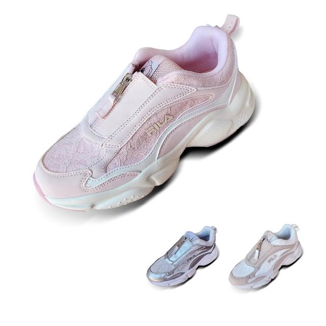 【FILA】美好運動 女拉鍊設計運動鞋  25SS(5-C307Z-551/5-C307Z-881)