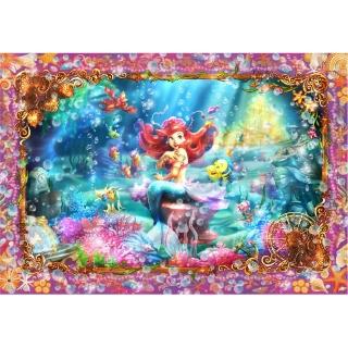 【TENYO】500透明小片拼圖 艾莉兒美麗的美人魚
