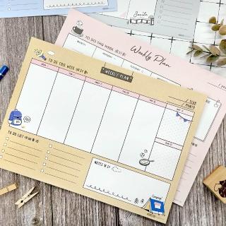 【SEASON 四季紙品禮品】自填週計劃紙16K(ZL0201-07~08)