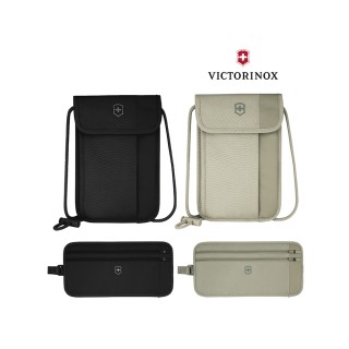 【VICTORINOX 瑞士維氏】Travel Essentials RFID直立式防搶包/腰包橫式防搶包(二色任選)