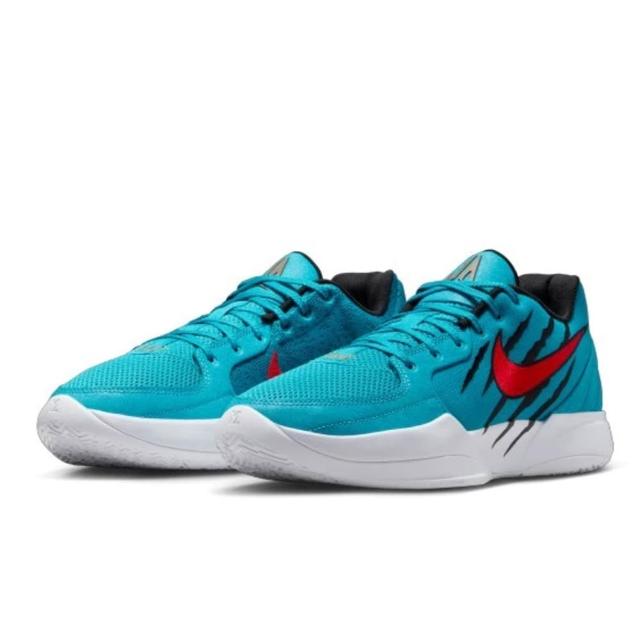 【NIKE 耐吉】JA 2 SCRATCH EP 男款 藍色 運動 籃球鞋 莫蘭特 爪印(HQ1760-400)