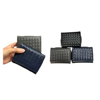 【SNOW.bagshop】短夾防水防刮皮(三折型主袋+U型拉鍊中性款男女青少全齡適)