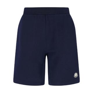 【MONCLER】春夏新款 男款 MERCEDES-BENZ BY NIGO聯名 棉質短褲-深藍色(M號、L號、XL號)