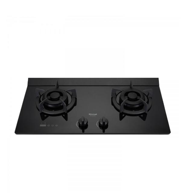 【林內】LED定時小本體雙口爐極炎爐瓦斯爐NG1/LPG(RB-M2620G-B基本安裝)