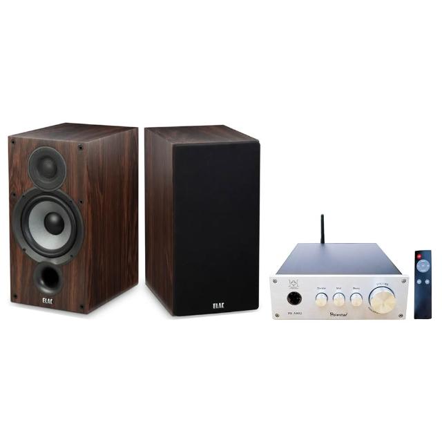 【ELAC】DB52 書架式 木紋色(5.25吋環繞喇叭一對 釪環公司貨 保固三年)