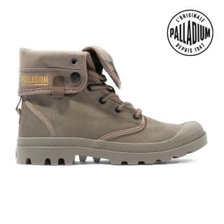 【Palladium】BAGGY COATED經典反折軍靴/休閒鞋-男鞋/女鞋-軍綠(74315-377-M)