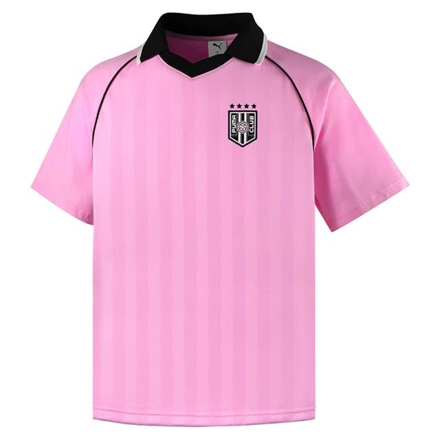 【PUMA】短袖上衣 男 女 中性 POLO衫 亞規 BTG 粉 63307190