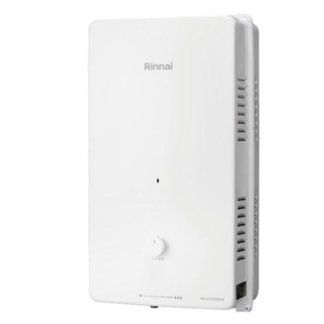 【林內】10公升屋外型熱水器RF式NG1/LPG(RU-A1023RFN基本安裝)
