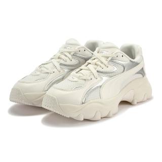 【PUMA】休閒鞋 女鞋 運動鞋 厚底 PULSAR LITE SHIMMERY WNS 米 40372001