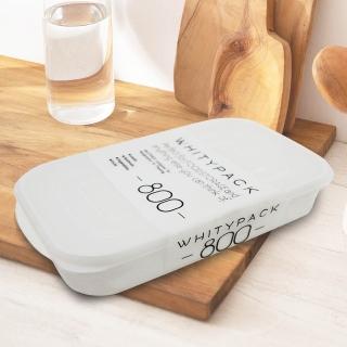 日本製WHITYPACK可微波保鮮盒-800ml-6入(保鮮盒)