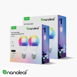 【nanoleaf】智慧氣氛燈泡-4入組(rgb 氛圍燈 Apple homekit 變色燈泡 網美燈 e27 led)