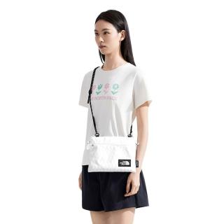 【The North Face】北臉 側揹包 斜揹包 小包 運動小包 隨身小包 LTWT SHOULDER BAG 白 NF0A8DJQFN4