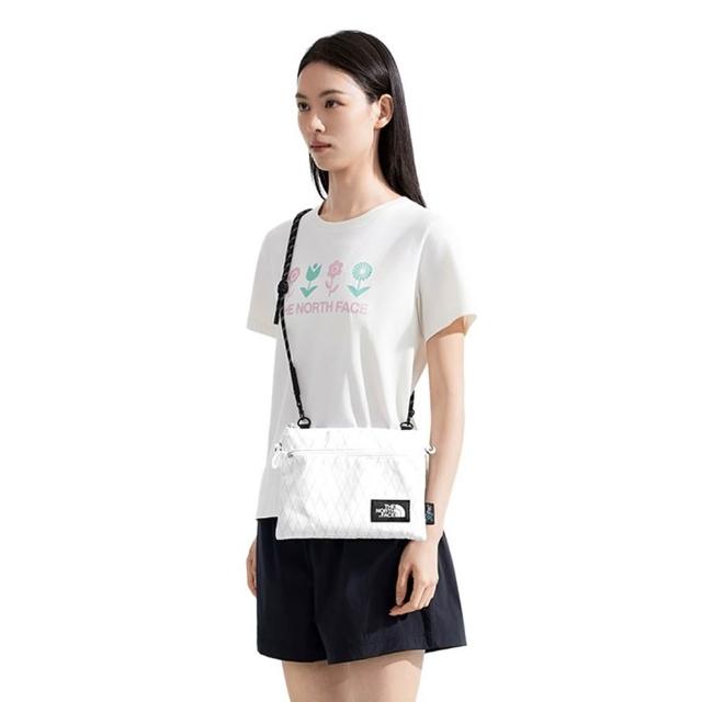 【The North Face】北臉 側背包 斜背包 小包 運動小包 隨身小包 LTWT SHOULDER BAG 白 NF0A8DJQFN4