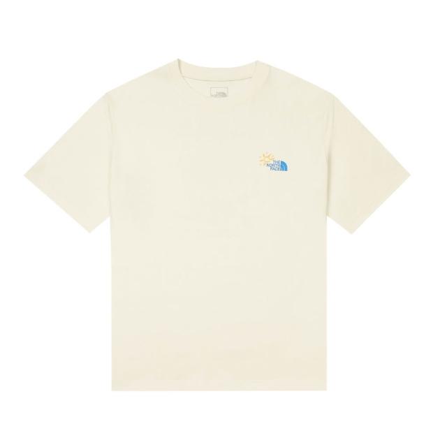 【The North Face】北臉 短袖上衣 男 女 中性 U BOXY SUMMER CAMP SS TEE 卡其 NF0A8D85QLI