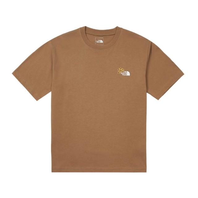 【The North Face】北臉 短袖上衣 男 女 中性 U BOXY SUMMER CAMP SS TEE 棕 NF0A8D856IH