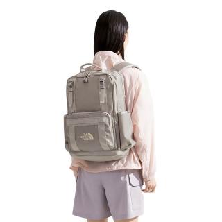 【The North Face】北臉 後揹包 運動包 書包 旅行包 大容量 雙層 BASE CAMP DAYPACK 卡其 NF0A8BK4BI3