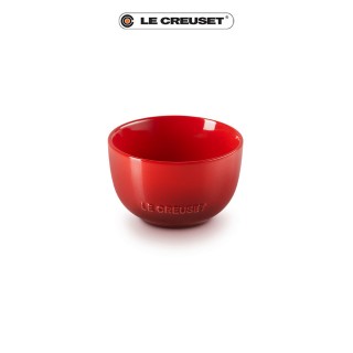 【Le Creuset】瓷器花蕾系列餐碗11cm(櫻桃紅/杏桃黃 2色選1)