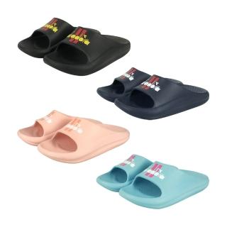 【DIADORA】MIT童趣厚底拖鞋 童鞋 拖鞋 黑/寶藍/粉/藍(臺灣製造 緩震 Q彈 舒壓 人體工學 排水 防滑)